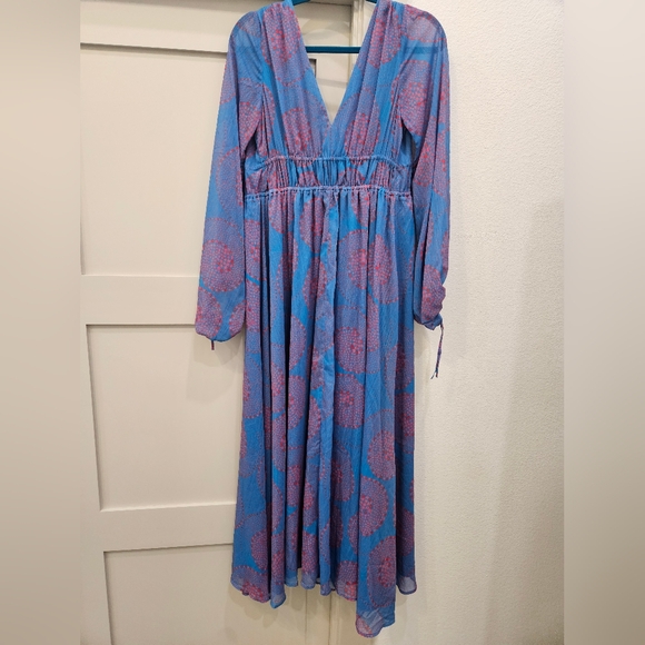 NWT STAUD Midi Shelby Dress - Picture 2 of 12